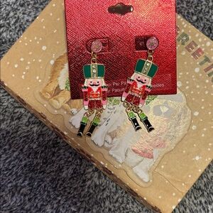 Xmas Nutcracker Earrings